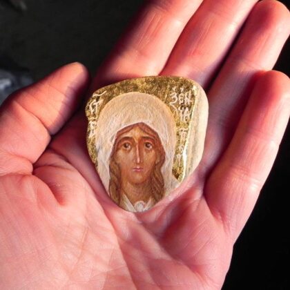Miniature - Saint Xenia of Saint Petersburg