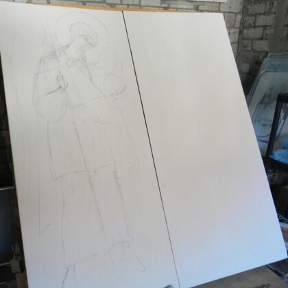 Two large size Icons. Drawing