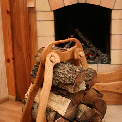 Wood basket!