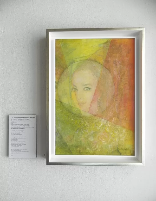 "Ziemeļu princese". 42,5x30,5cm. Pieejams iegādei!