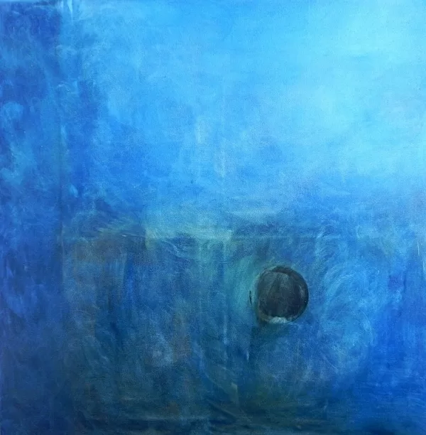 "Pirmsākums". 100x100cm. Netirgojas!