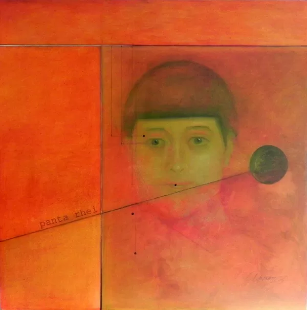 "Artificial Intelligence". 100x100cm. Netirgojas!