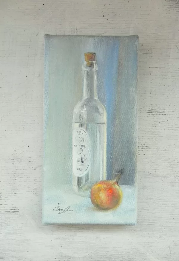 ""Klusā daba 40%". 20x10cm. PĀRDOTS!