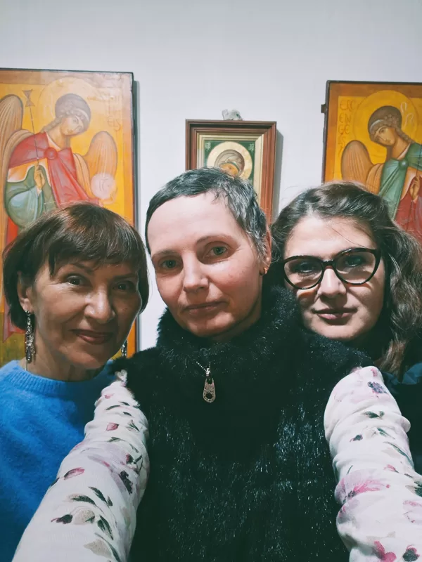 14.04.2026. Liubov and Svetlana, my students!