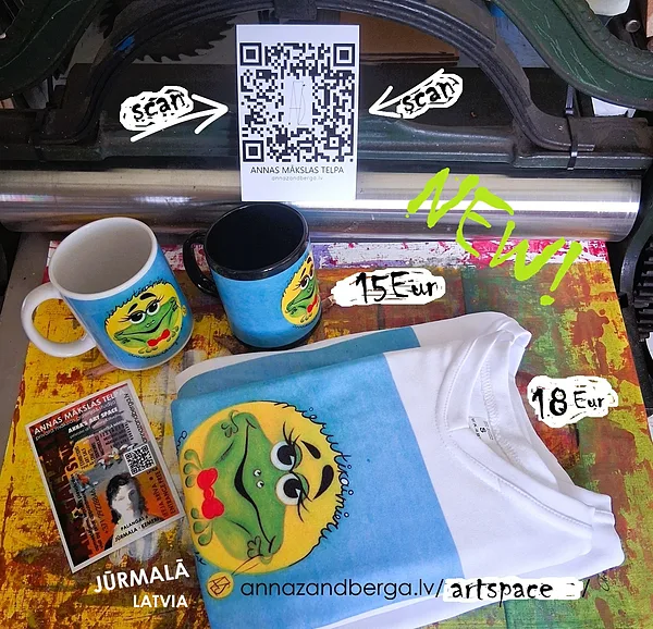 Available for purchase: T-shirts and mugs with my Art!