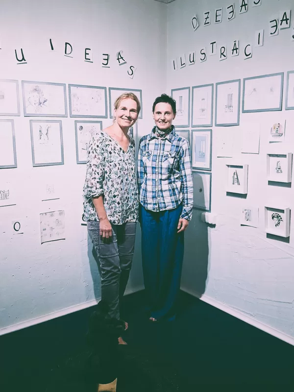 06.08.25. With the charming nature artist LĪGA GULBE!