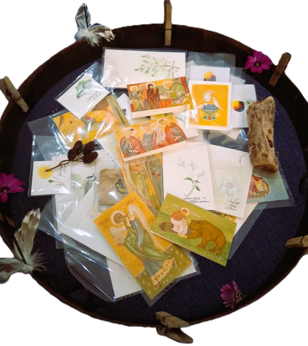 For sale_ Hand painted Greeting cards. 5-15 Eur.