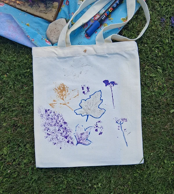 16.07.26. Both printed leaves and flomasters for textiles.
