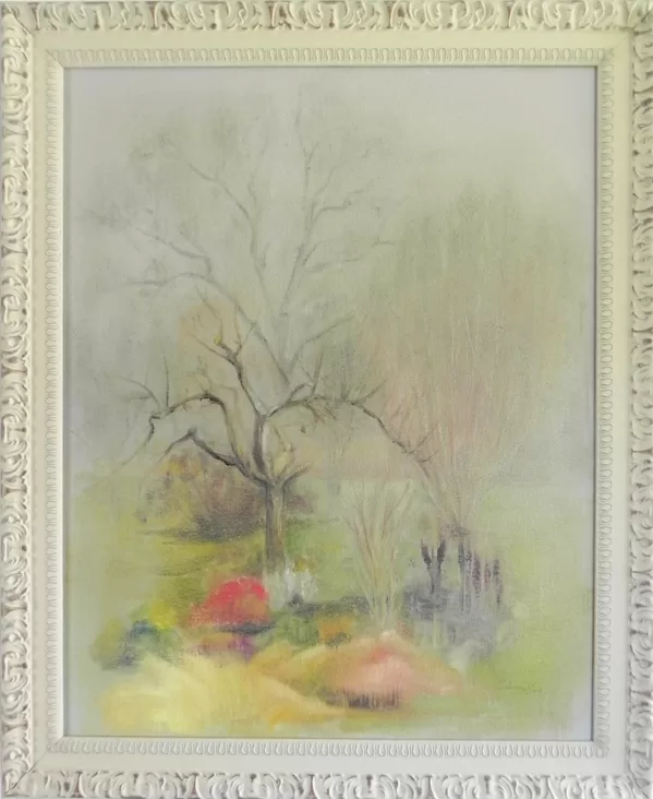 "Silence". 59x47,5cm. Available for purchase!