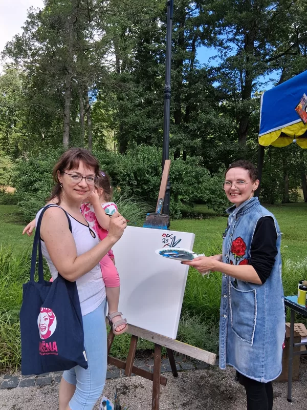 Pirmais zīmējums "ODS'25" kopējā gleznā!
