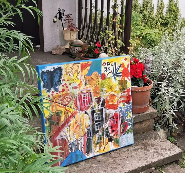 Very first ĶEMERI COMMUNITY FESTIVAL painting "MOSQUITO'25"