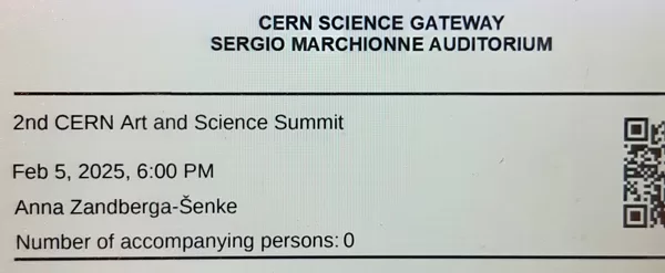 My ticket!