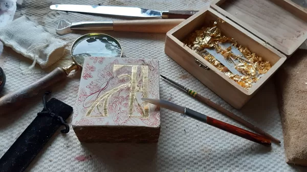 Zelts: 23 ¾ Kt 999,9/°°°Venice gold 