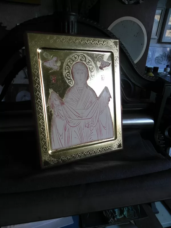 gold is polished, excess gold is removed, the board is prepared to work