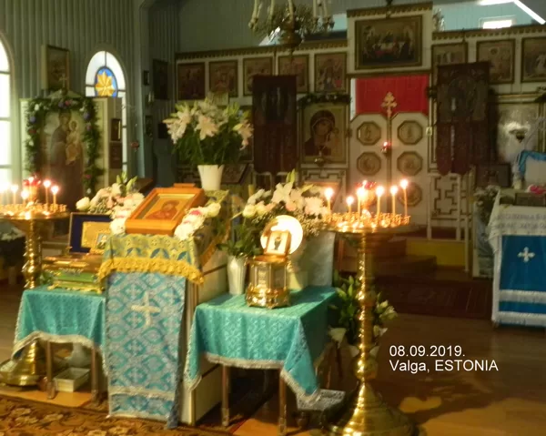 Three Icons for one Church in Estonia