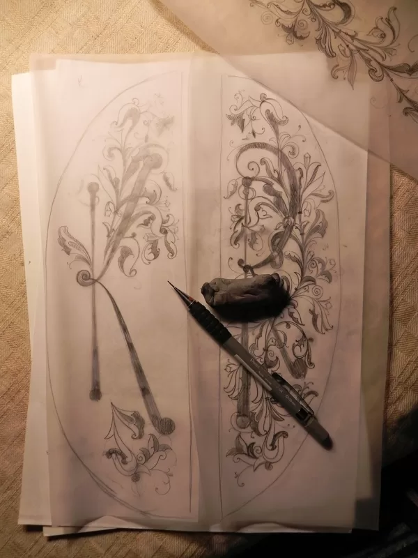 Indivudual ornament, designed by me!