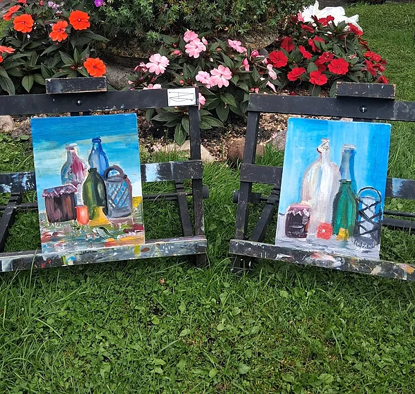 30.07.2026. The works of the two little ladies!