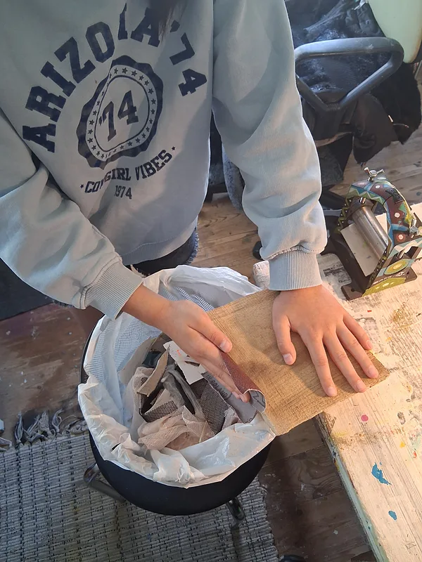 11.08.26. We preparing wooden boards for a larger project.