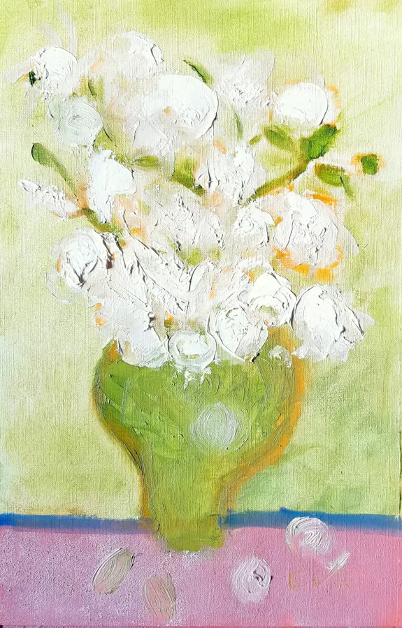 16.03.24. Oil on paper. 