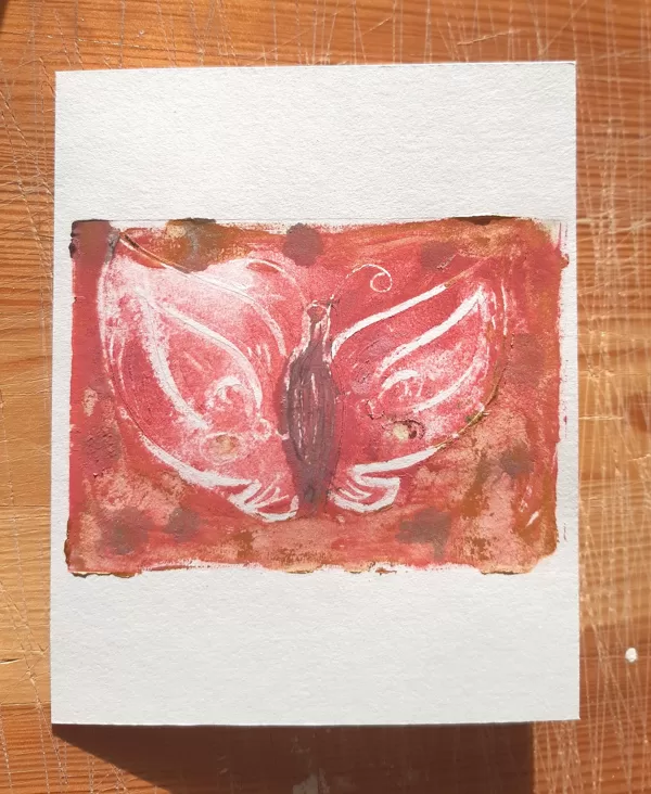 24.03.2024. Linocut.