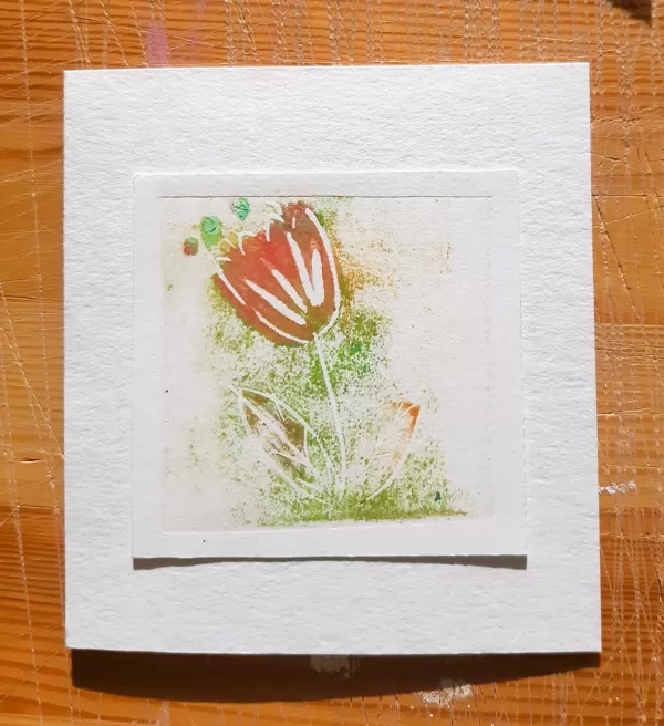 24.03.2024. Linocut.