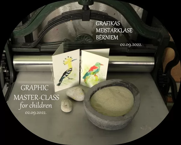 graphic art master-classes for children