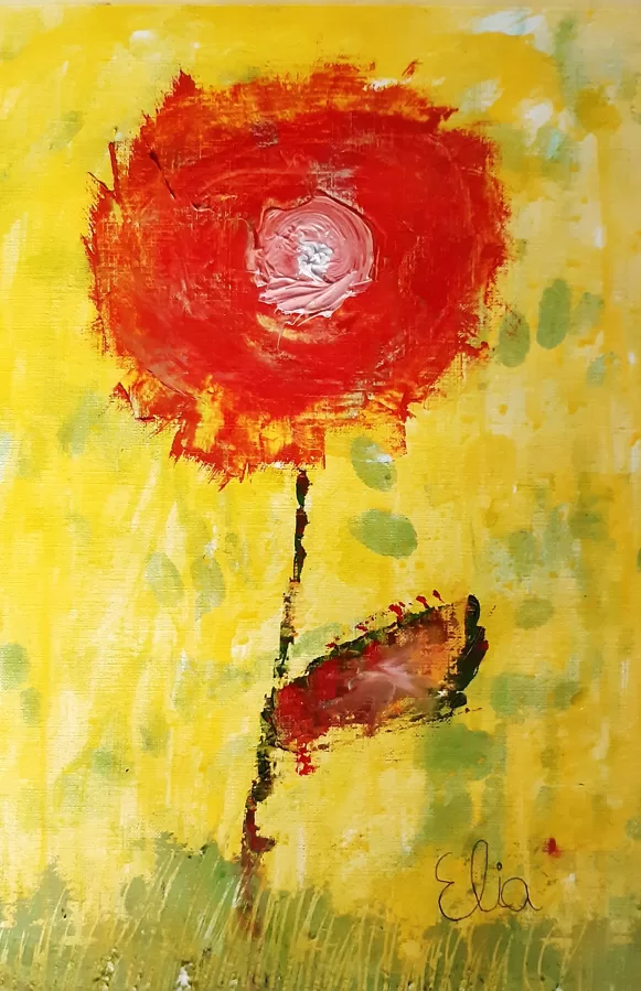 17.03.24. Oil on paper.