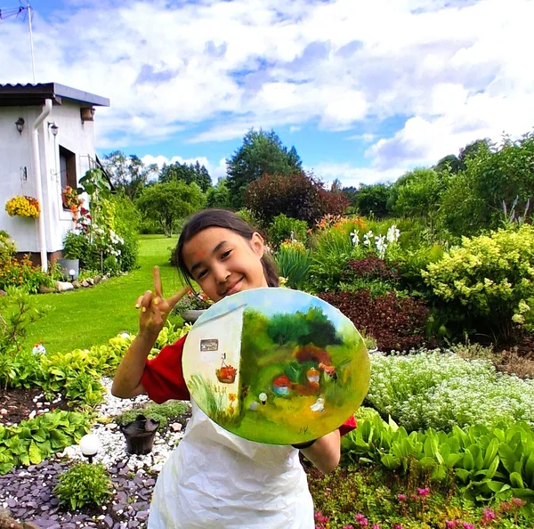 09.07.2026.Mimiko's version of my garden is ready!