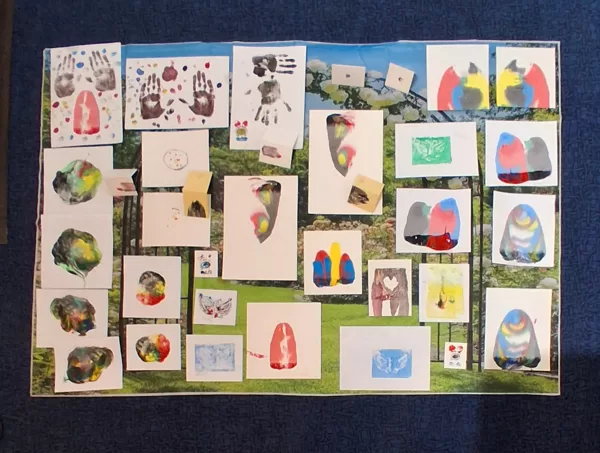 01.03.2026. The many works of art are ready. My thanks to little artists!