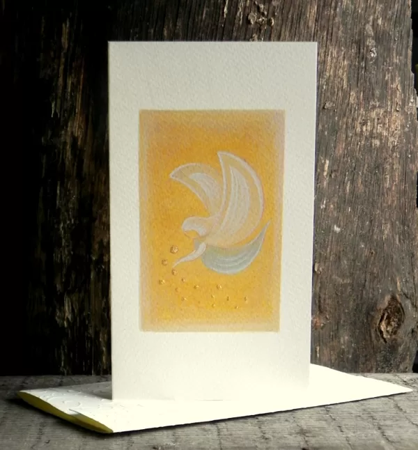 Olas tempera, zelts.