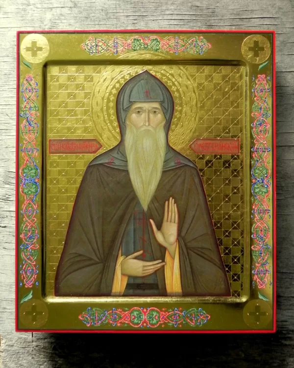 Sv.Brjanskas Oļegs. 35x30cm. 2021