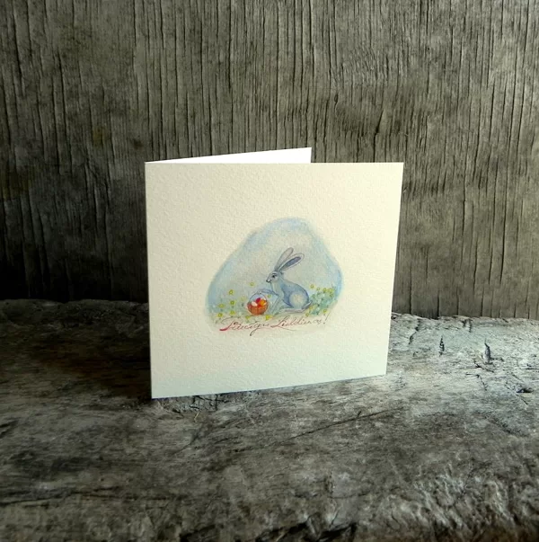 Olas tempera. 12,8x11,8cm. 2022