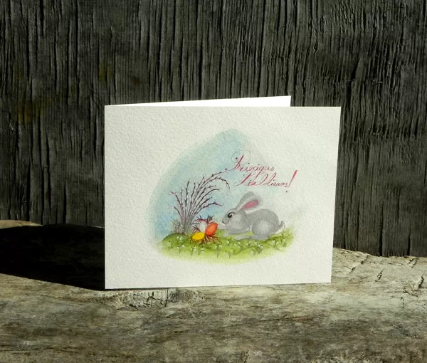 Olas tempera. 14,6x11,5cm. 2022