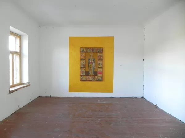 Lielformāta ikona. Sv.Aleksandrijas Katrīna. 1m50cmx1m. 2014-2020