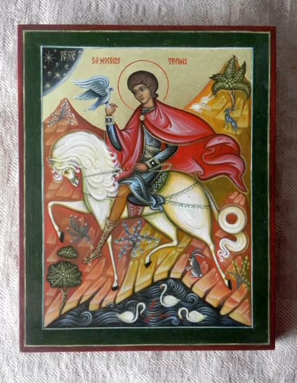 Sv.Trifons. 17x13,4cm