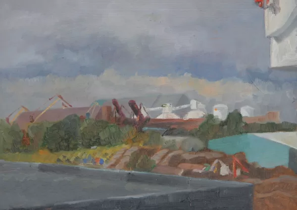 "Ventspils osta". Kartons, eļļa. 2010