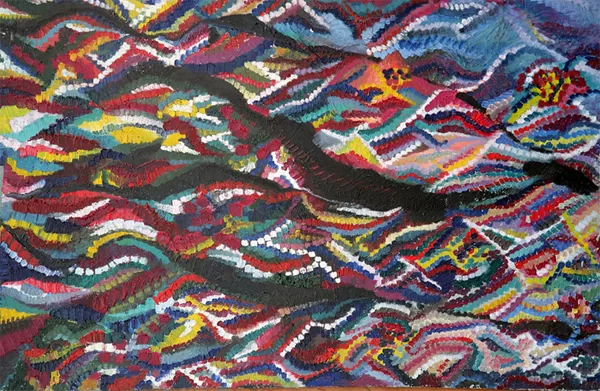 "Zelta zivtiņa". Kartons, eļļa. 2010