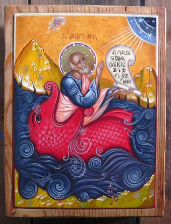 Sv.pravietis Jona. 22x16,5cm