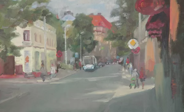 "Rīga, Āgenskalns". Kartons, elļa. 2009