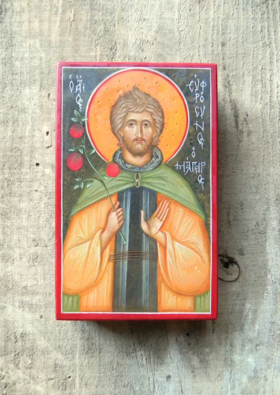 Sv.Palestīnas Eufrosins. 14x8,8cm