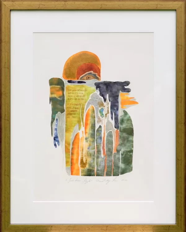 "Salauztā". Jaukta tehnika. 60x43cm. 2010