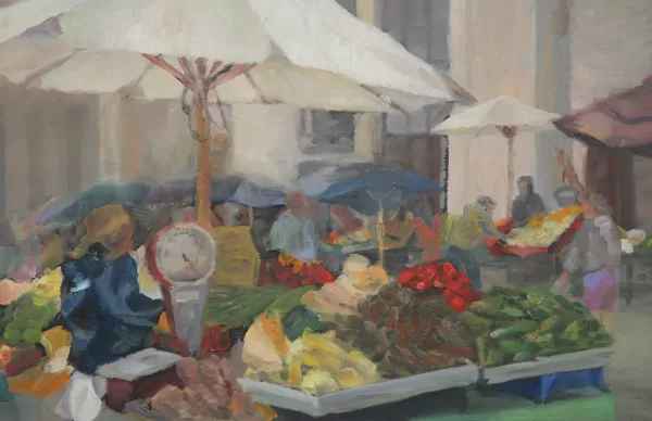 "Rīgas Centrālais tirgus". Eļļa, kartons. 2009