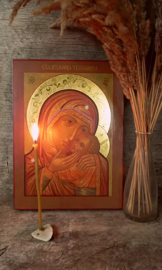 Icon of the Mother of God "Rescuer of the Drowning". 2022-2023