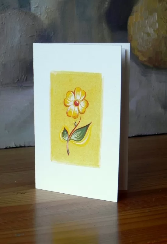 Paper, egg tempera.