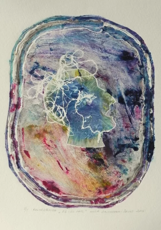 "Stones and stories. I and I - myself". Colography. 2007