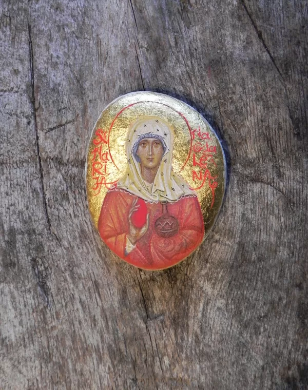 Saint Mary Magdalene. 6,5x5cm. 2025 