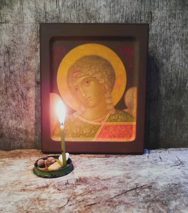 Archangel Gabriel. 21x17,5cm. 2025