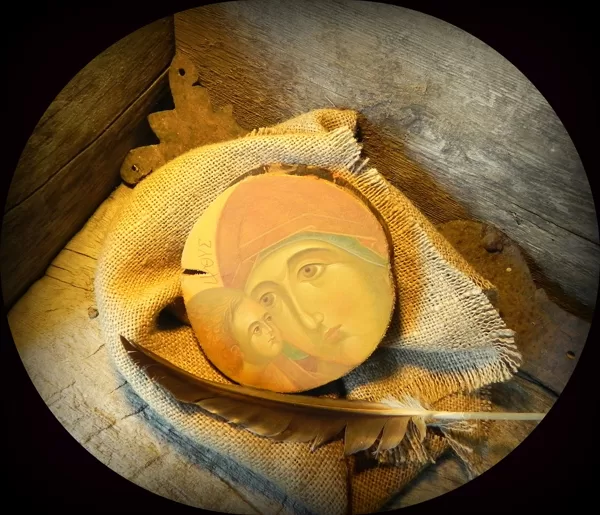 Jesus Christ God Son Saviour. 12,5x12,5cm