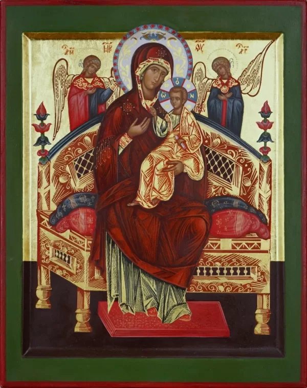 Icon of Mother of God Pantanassa. 26x16cm