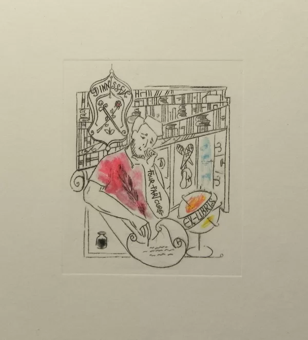 7/7. Intaglio. 8,7x7,2cm. 2021